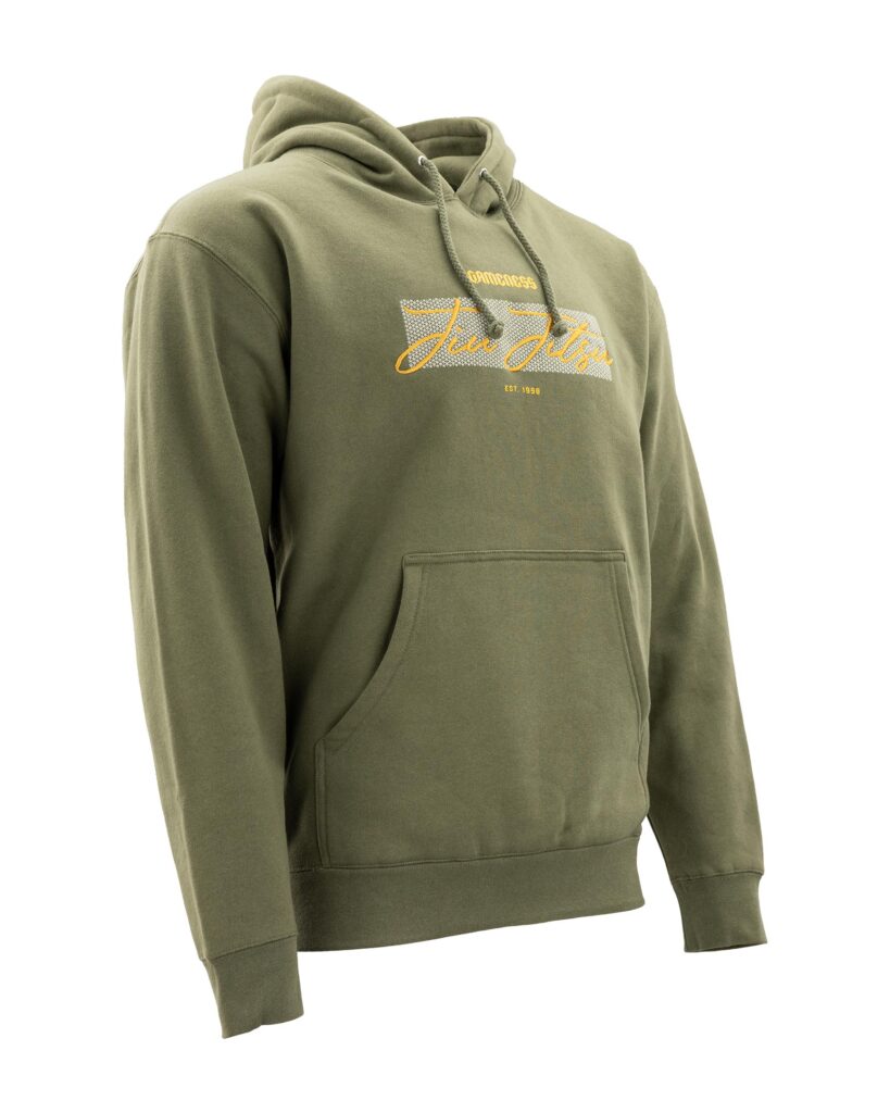 Gameness Roll With Us Hoodie - Extra Large / Army Green