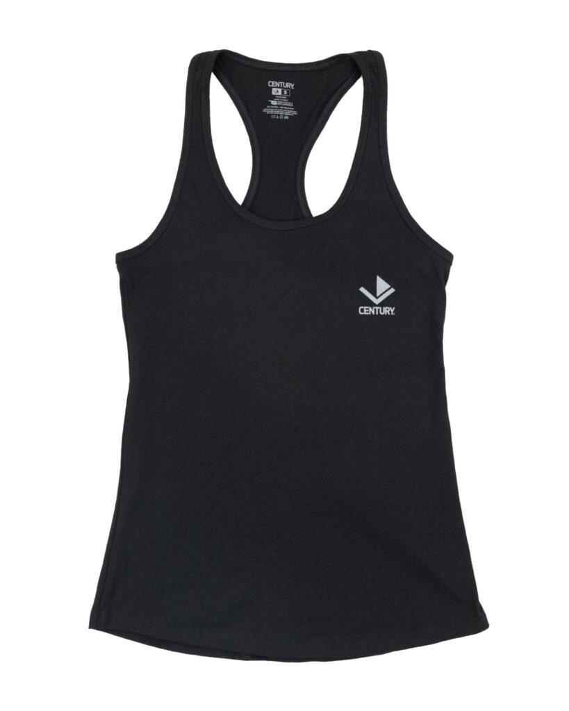 Century Women's Racerback Tank - Ladies XXL / Black