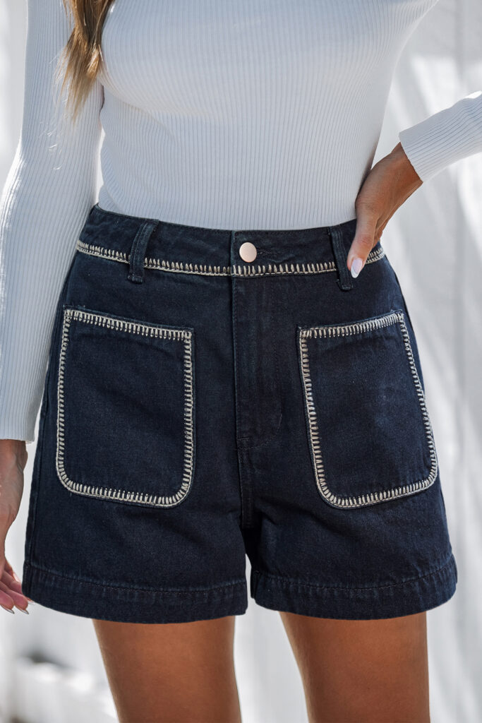 On the Daily Blue Shorts