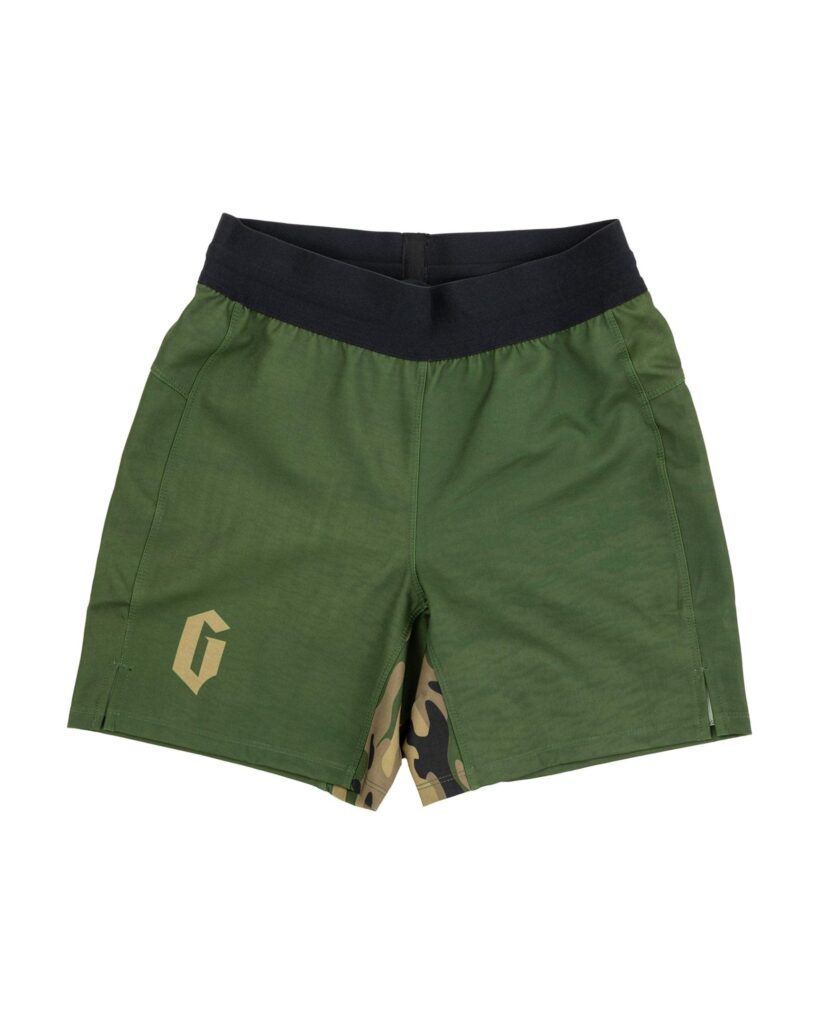 Gameness Combate Youth Unlined Pro Grappling Shorts - Youth Small / Olive