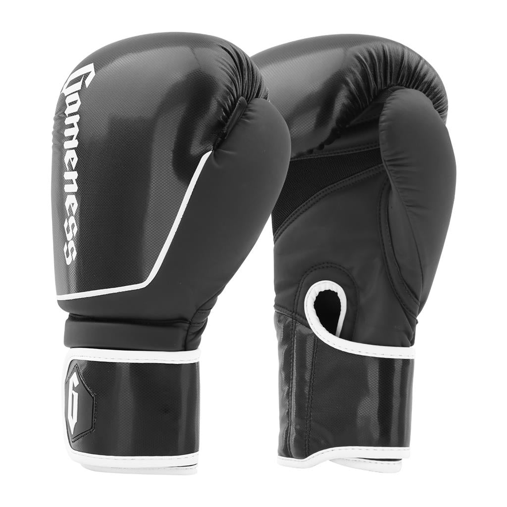 Rukus Boxing Gloves - 12 Oz / Black